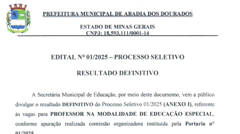 Image Resul FINAL Proc Seletivo 01-2025